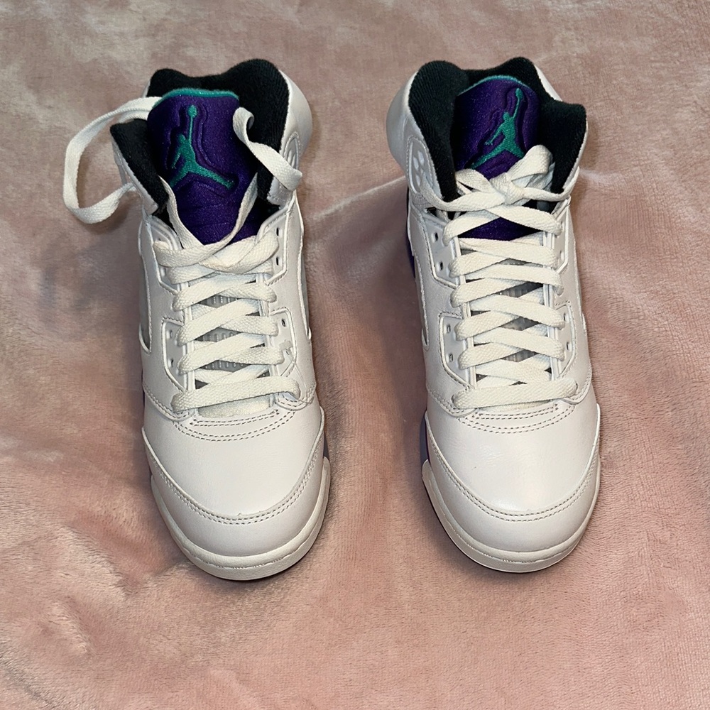 Jordan Kids Sneakers White and Purple